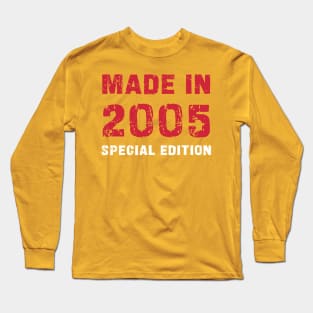 Made In 2005 - 19 Years of Happiness Long Sleeve T-Shirt